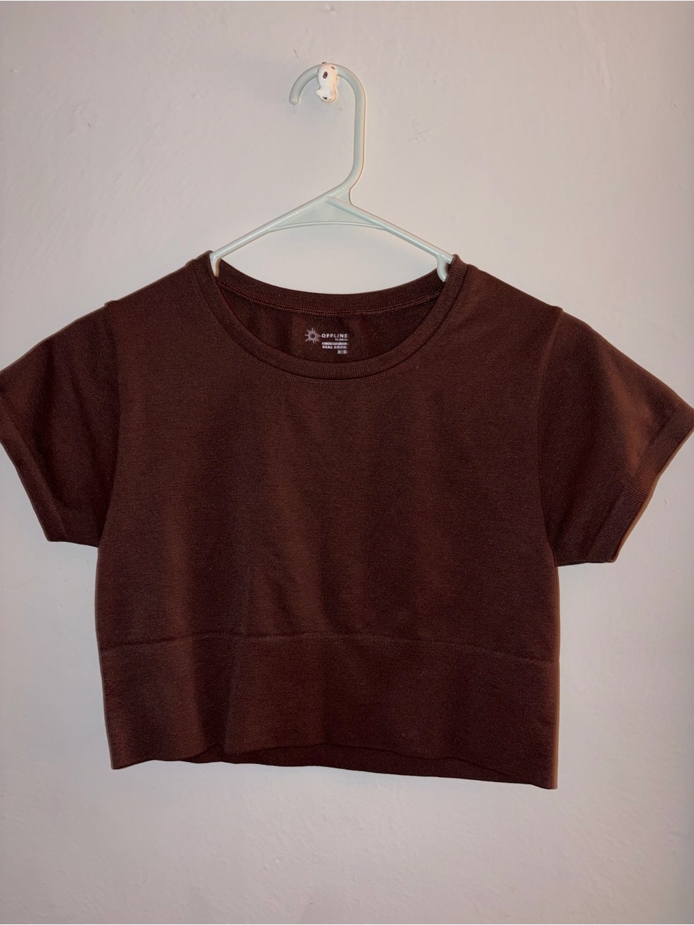OFFLINE by Aerie Seamless Crop Tee